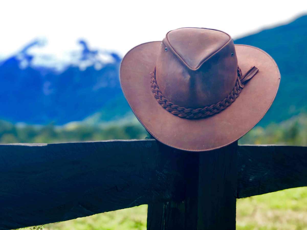 Ranch hat in Patagonia